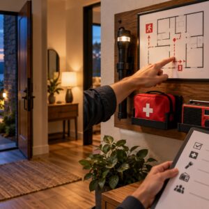 Vacation Rental Emergency Plan: Evacuation, Contacts, and Guest Instructions